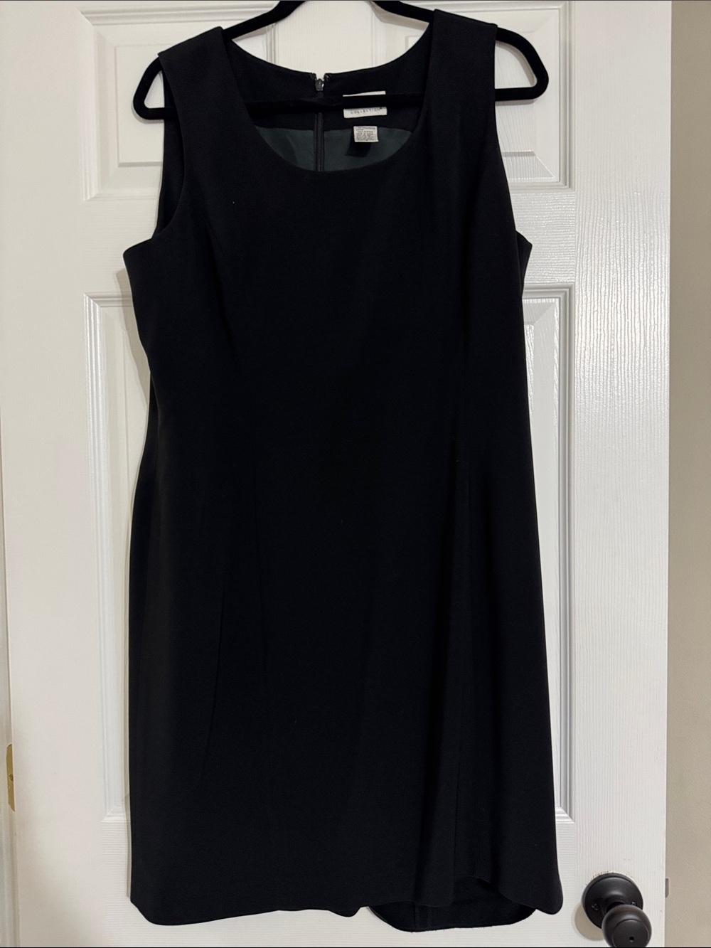 Preview Collection Black Sleeveless Shift Dress